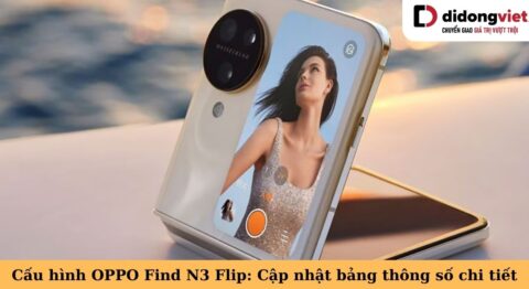 cấu hình oppo find n3 flip