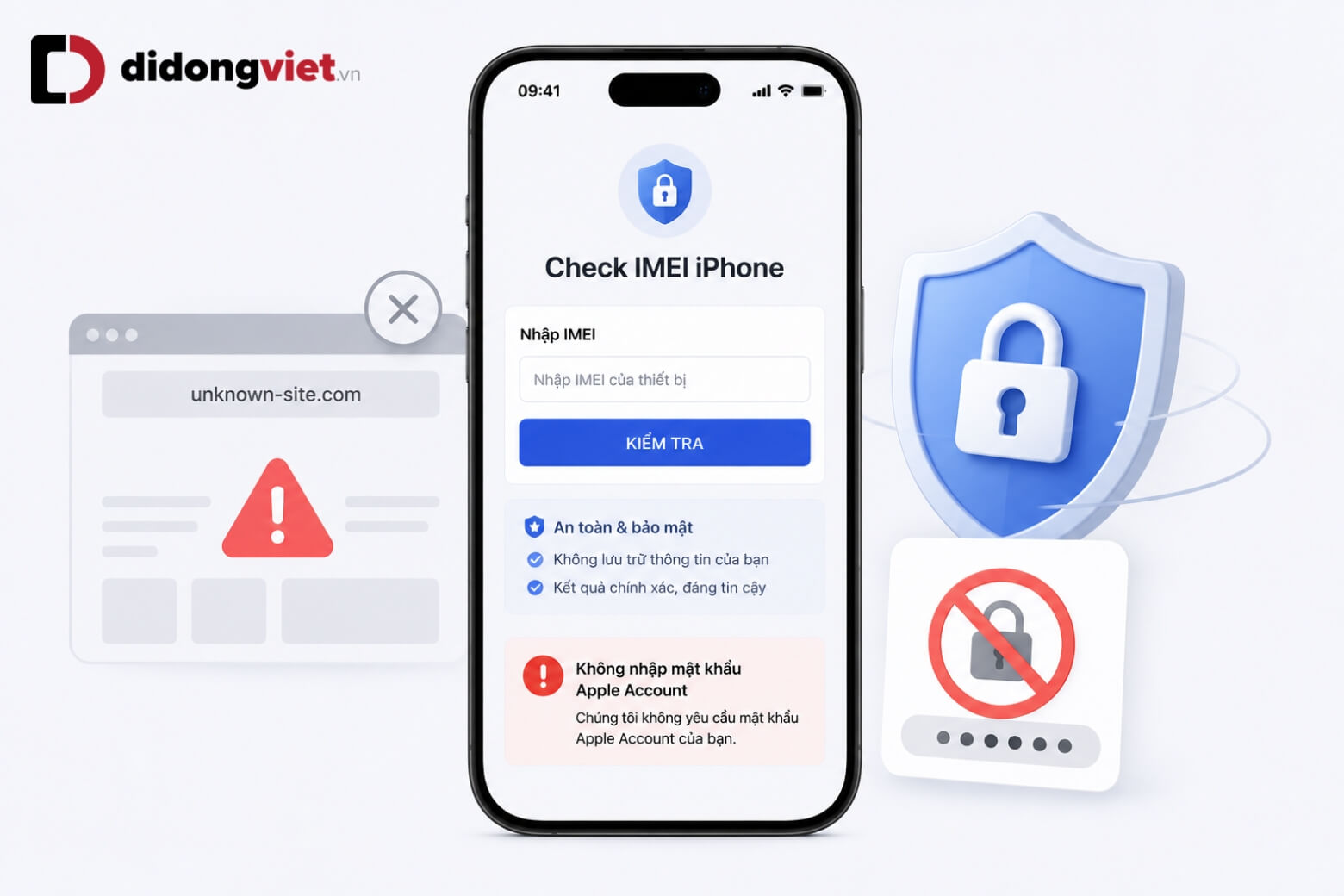Check IMEI iPhone iCloud: Hướng dẫn kiểm tra iCloud ON/OFF chi tiết 20 Check IMEI iPhone iCloud an toàn trên website
