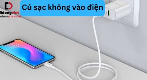 Củ sạc không vào điện