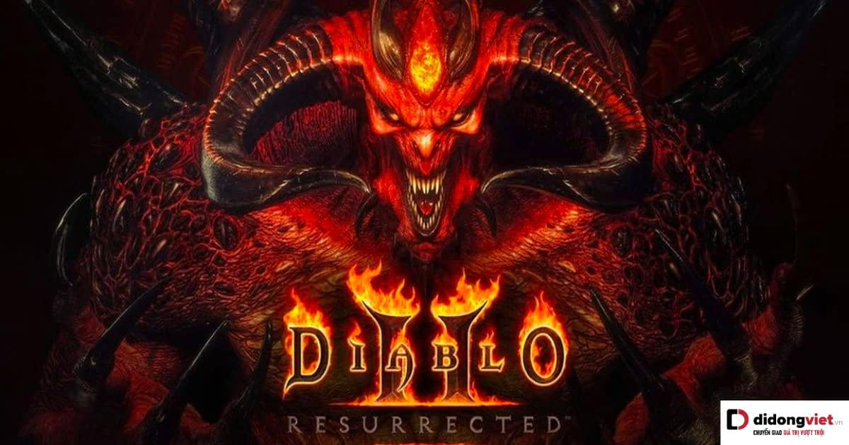 Diablo 2: Resurrected – Sự trở lại của Diablo chúa tể hắc ám đầy kinh hoàng