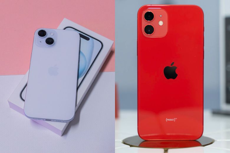 So sánh iPhone 12 và iPhone 15