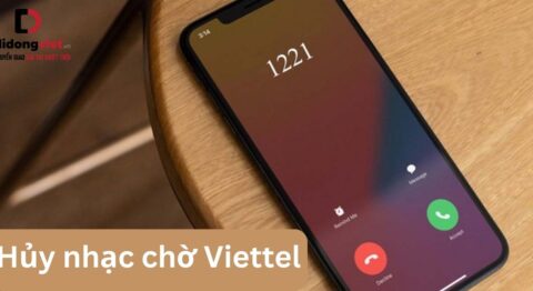 hủy nhạc chờ Viettel