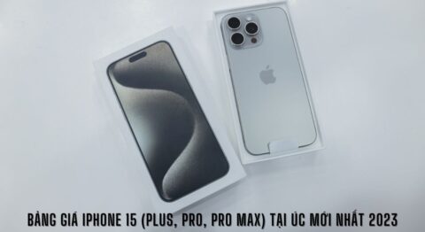 giá iPhone 15 tại Úc