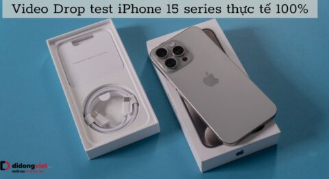iPhone 15 drop test