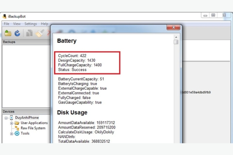 Tổng hợp 8 các cách kiểm tra pin iPhone chính hãng dễ, chính xác 37 Kiểm tra pin iPhone kết nối và kiểm tra
