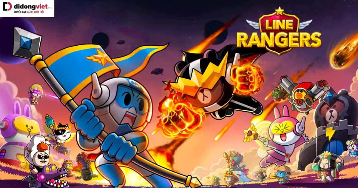 LINE Rangers – Tham gia đại chiến của những Sticker độc đáo