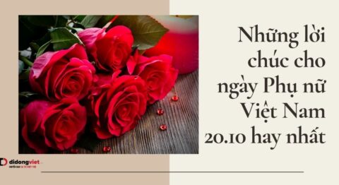 Tổng hợp 100+ câu chúc 20/10 cho mẹ, người yêu, cô giáo… ngắn gọn, ý nghĩa và hay nhất Lời chúc 20/10