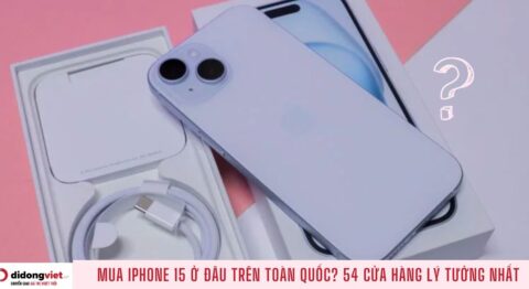 Mua iPhone 15 ở đâu