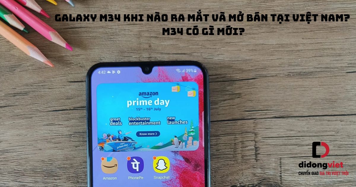 Điện thoại Samsung Galaxy M34 khi nào ra mắt và mở bán tại Việt Nam? M34 5G có gì mới?