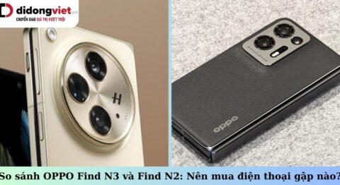 so sánh oppo find n3 và find n2