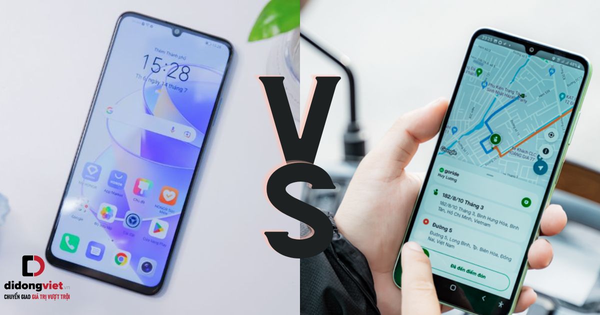 So sánh điện thoại Samsung Galaxy A05s và Honor X7a