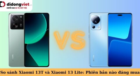 so sánh xiaomi 13t và xiaomi 13 lite