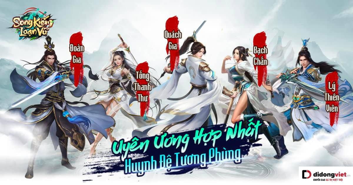 Song Kiếm Loạn Vũ – Tựa game nhập vai Kiếm Hiệp tìm kiếm kho báu Võ Lâm