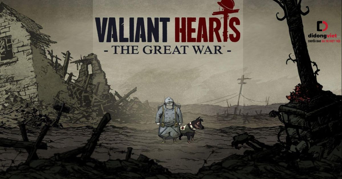 Tựa game lấy bối cảnh chiến tranh cực cảm động trong Valiant Hearts: The Great War