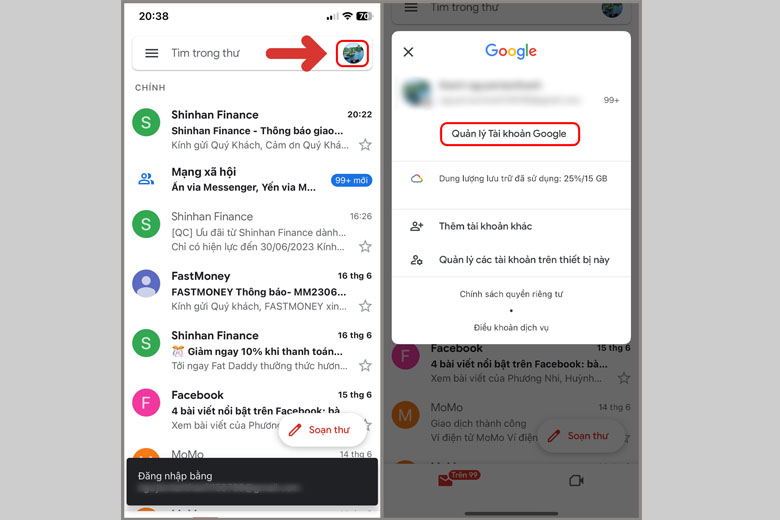 tạo gmail không cần số điện thoại