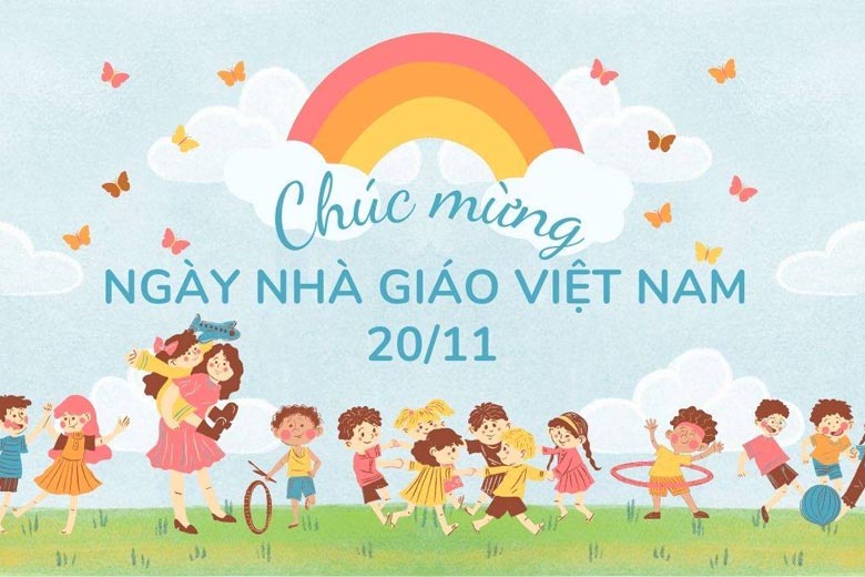 Một số hình ảnh và hoạt động chào mừng kỉ niệm ngày Nhà giáo Việt Nam 20/11  - Mầm non Sao Mai Bình Giang Hải Dương