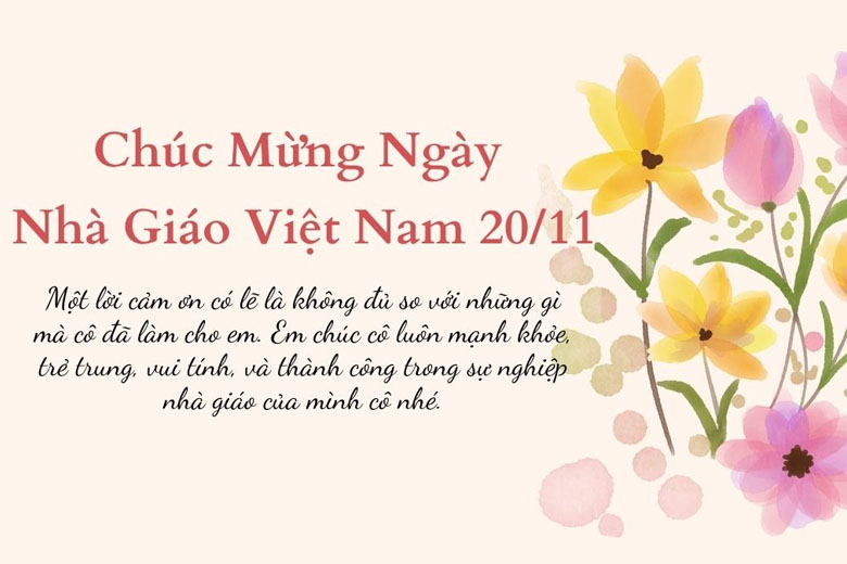 9+ mẫu poster 20/11 mừng Ngày Nhà giáo Việt Nam đẹp 2024