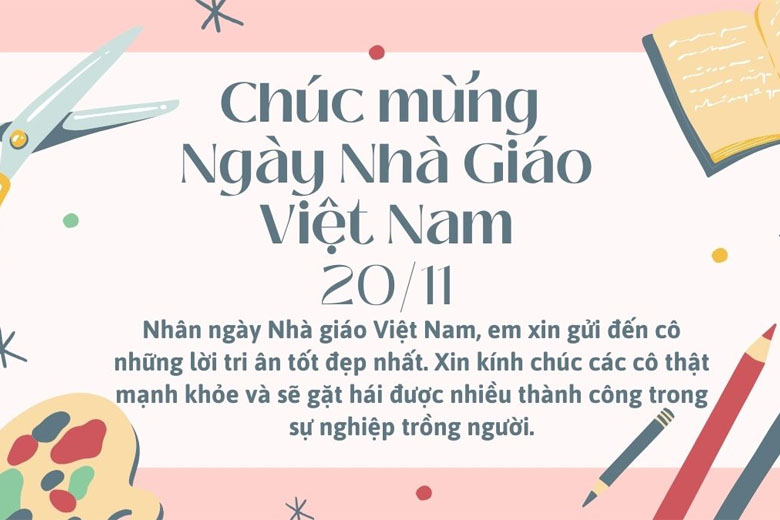 Phông nền 11 chào mừng ngày nhà giáo Việt Nam 20-11