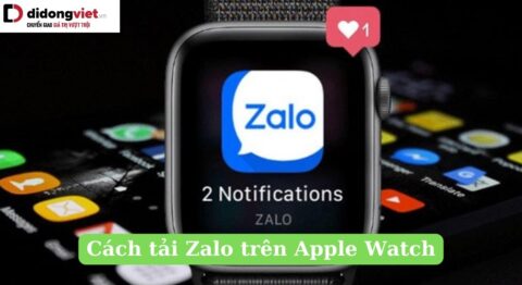 cách cài Zalo trên Apple Watch