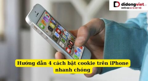 Cách bật cookie trên iPhone
