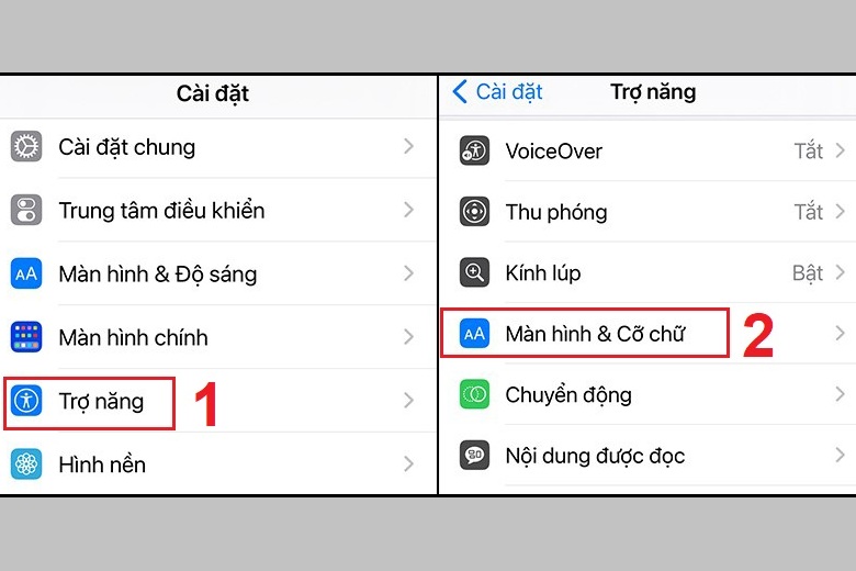 iPhone tự giảm độ sáng