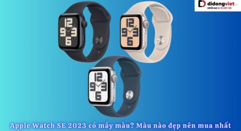 Apple Watch SE 2023 có mấy màu