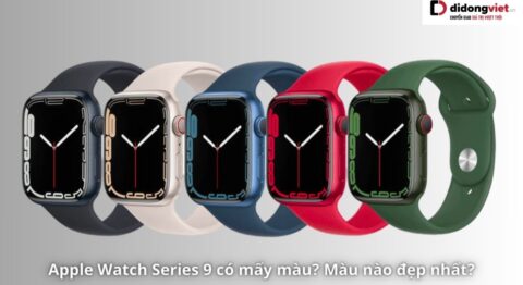 Apple Watch Series 9 có mấy màu