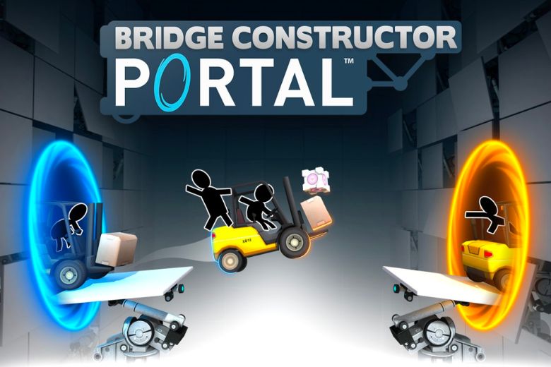 bridge constructor portal game xep hinh didongviet