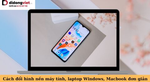 cách đổi hình nền máy tính