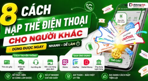 Hướng dẫn 8 cách nạp thẻ điện thoại cho người khác nhanh chóng trong 1 nốt nhạc cách nạp tiền điện thoại cho người khác