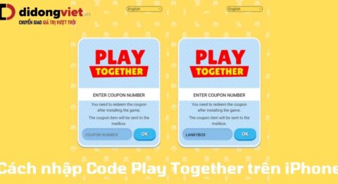 Cách nhập Code Play Together trên iPhone