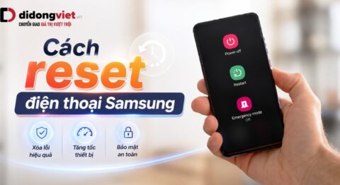 cách reset điện thoại samsung
