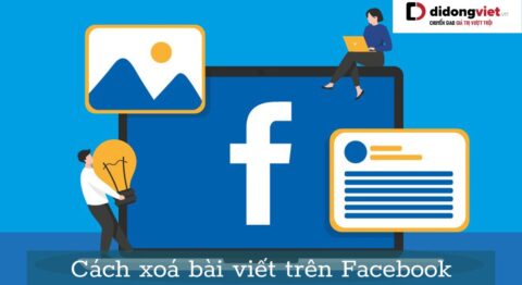 cách xoá bài viết trên facebook