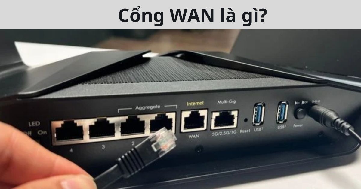 Cổng WAN là gì? Sự khác biệt giữa cổng Wan và cổng LAN