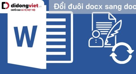 đổi đuôi docx sang doc