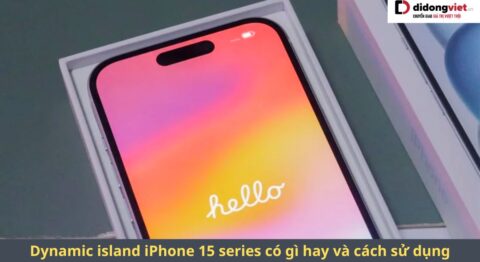 Dynamic island iPhone 15