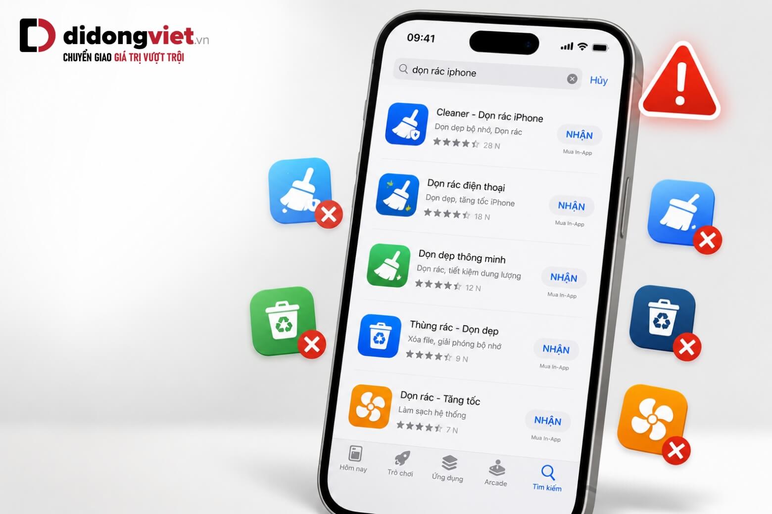 Cách giải phóng dung lượng iPhone khi máy báo đầy bộ nhớ liên tục 13 Giải phóng dung lượng iPhone cảnh báo ứng dụng dọn rác