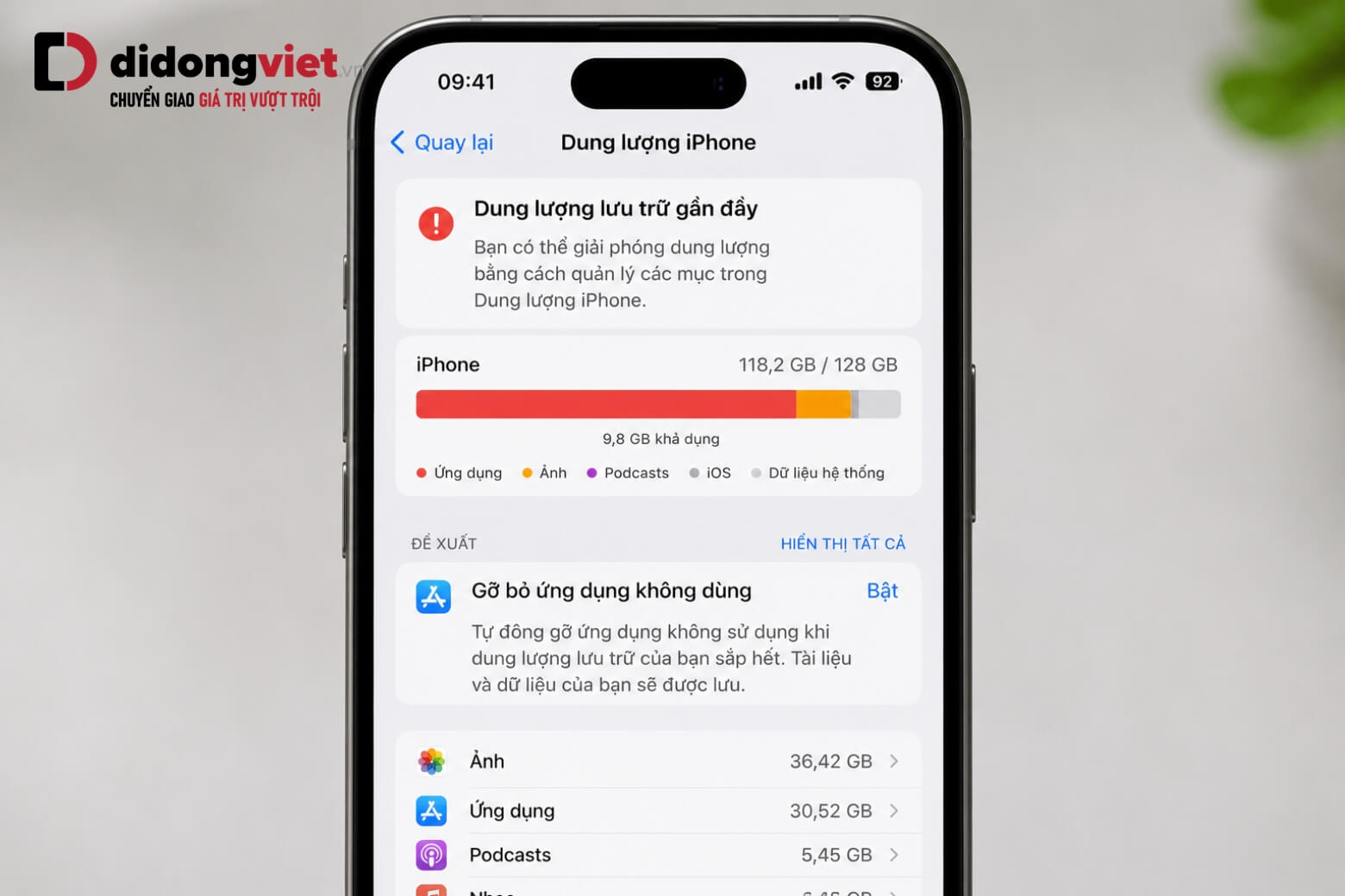 Cách giải phóng dung lượng iPhone khi máy báo đầy bộ nhớ liên tục 14 Giải phóng dung lượng iPhone dấu hiệu cần nâng cấp máy
