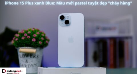 iPhone 15 Plus xanh