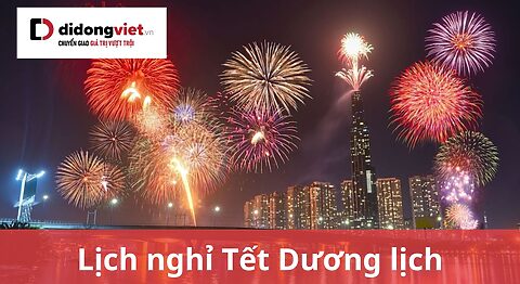 lịch nghỉ tết dương lịch