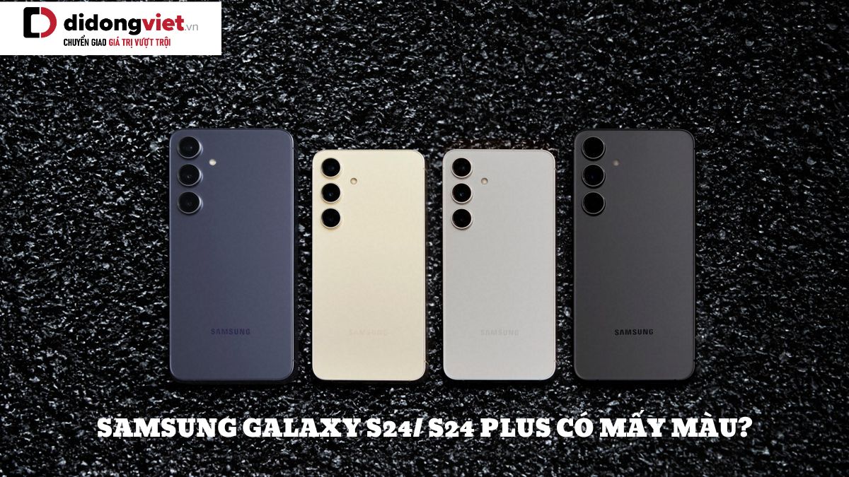 Điện thoại Samsung Galaxy S24 và S24 Plus có mấy màu? Chọn màu nào thì phù hợp?