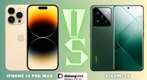 So sánh iPhone 14 Pro Max và Xiaomi 14