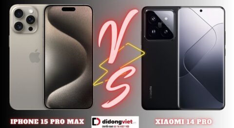 So sánh iPhone 15 Pro Max và Xiaomi 14 Pro