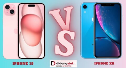 So sánh iPhone 15 và iPhone Xr