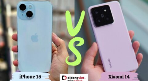 So sánh iPhone 15 và Xiaomi 14