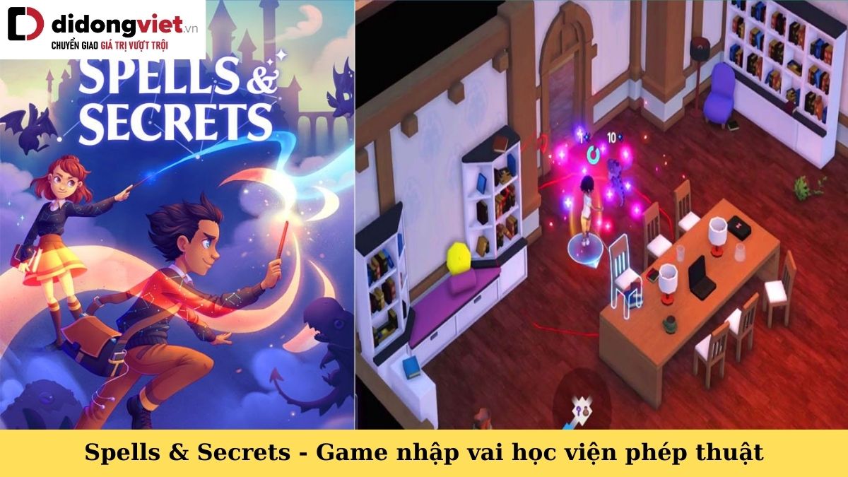 Spells & Secrets – Game nhập vai giải cứu học viện phép thuật