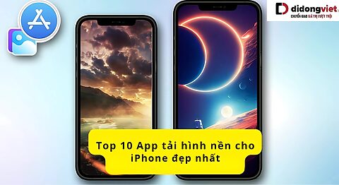 Top 10 app tải hình nền cho iPhone đẹp nhất 2025