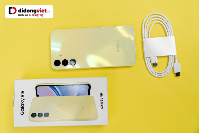 Thông số cấu hình Samsung Galaxy A15: Màn hình Super AMOLED 6.5inch, Camera 50MP 9 trong hộp samsung galaxy a15 có gì