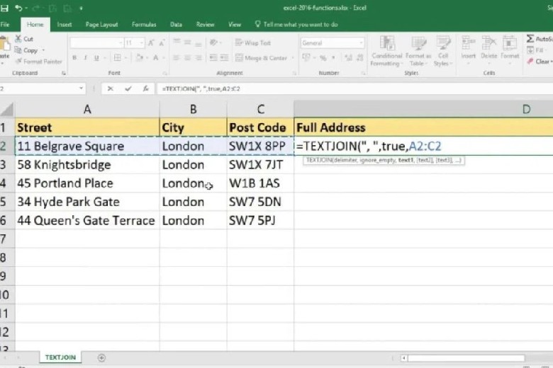 Cách xuống dòng trong Excel Trên MacBook
