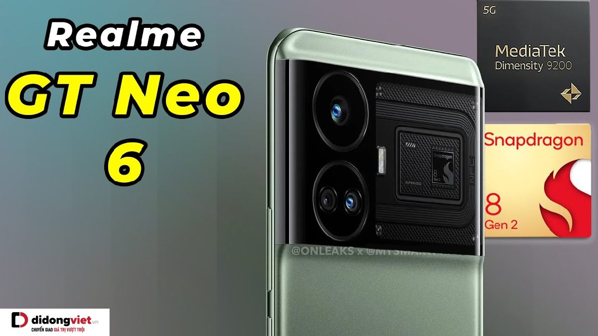 Realme GT Neo 6 Sử Dụng Chip Snapdragon 8 Gen 2 Có Giá Siêu Tốt